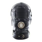 Leather Sensory Deprivation Hood