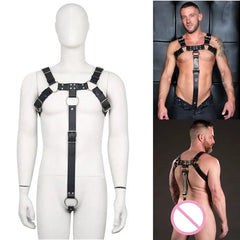 Fetish Leather Chest Harness