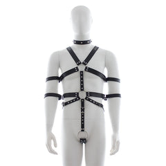 Fetish Leather Chest Harness