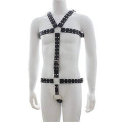Fetish Leather Chest Harness