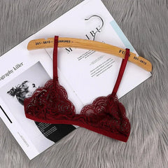 Thin Lace Tube Bra