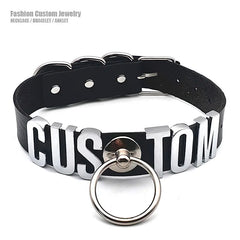 Punk Ring Choker Necklace