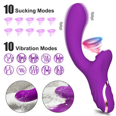 20-Mode Clitoral Sucker Vibrator