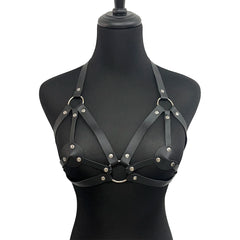 Leather Harness Corset