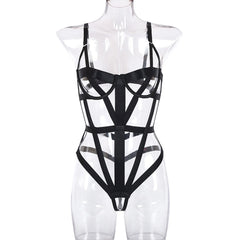 Crisscross Bandage Lingerie Set