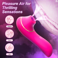 Clit & Nipple Sucking Vibrator
