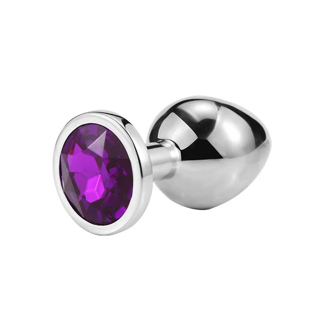 Crystal Stainless Steel Anal Plug
