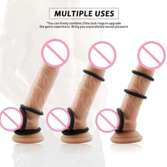 3-Piece Penis Ring Set