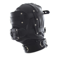 Leather Sensory Deprivation Hood