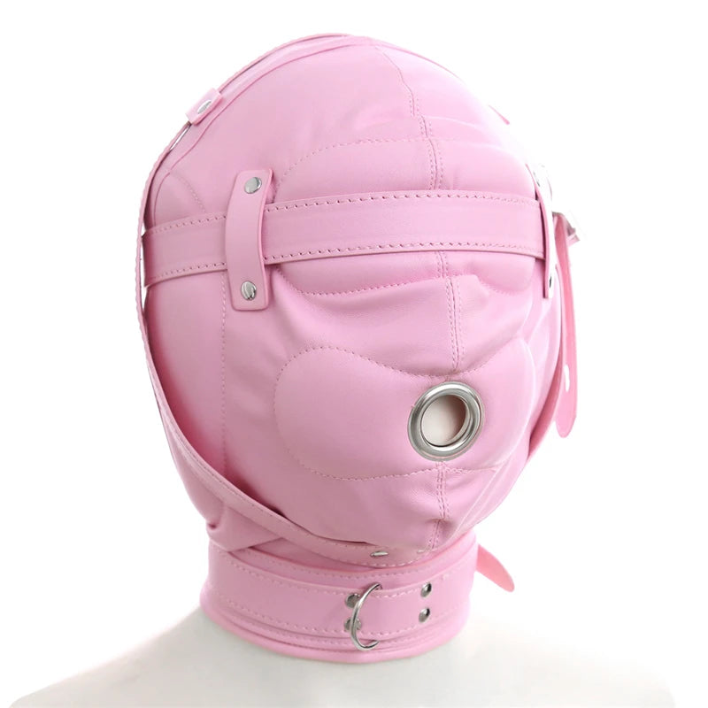 Leather Sensory Deprivation Hood