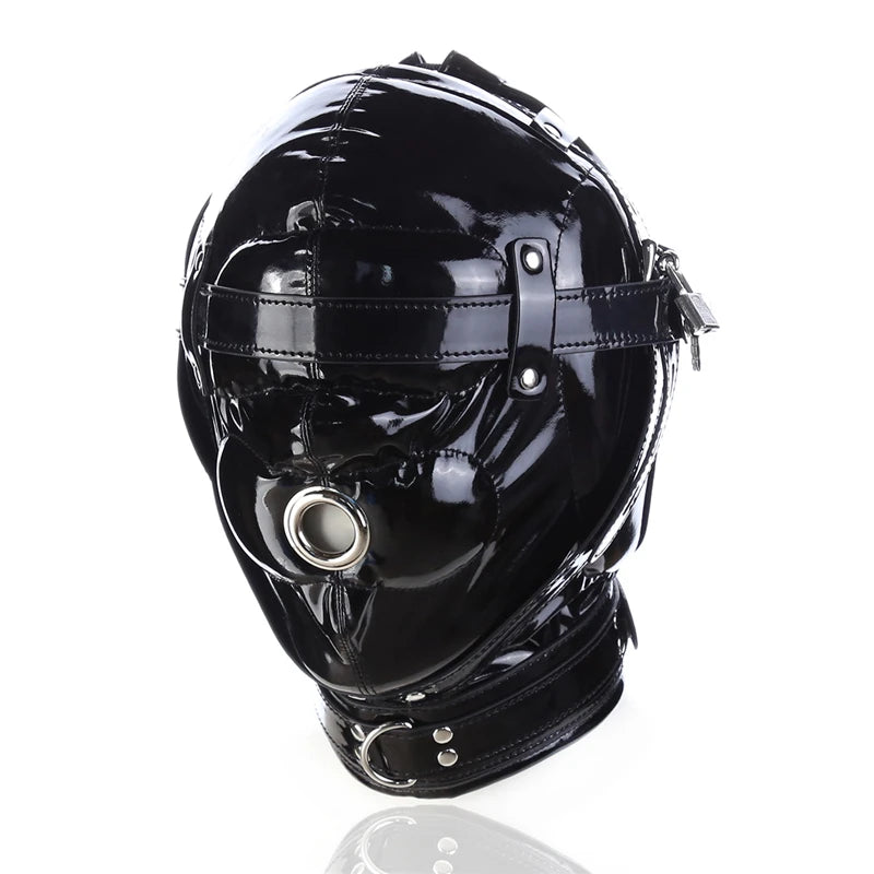 Leather Sensory Deprivation Hood
