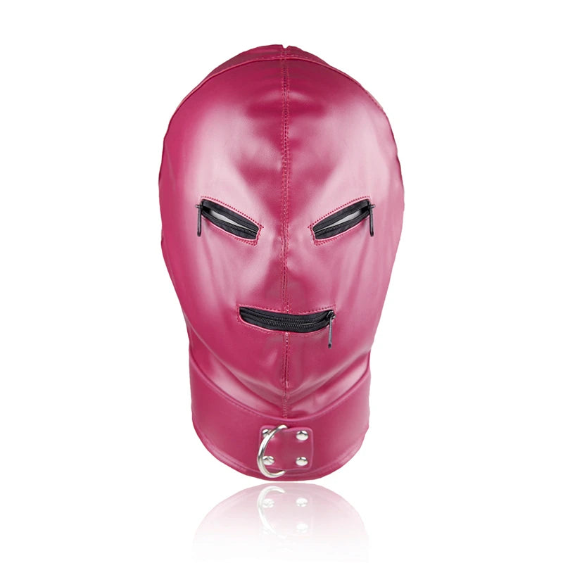 Leather Sensory Deprivation Hood