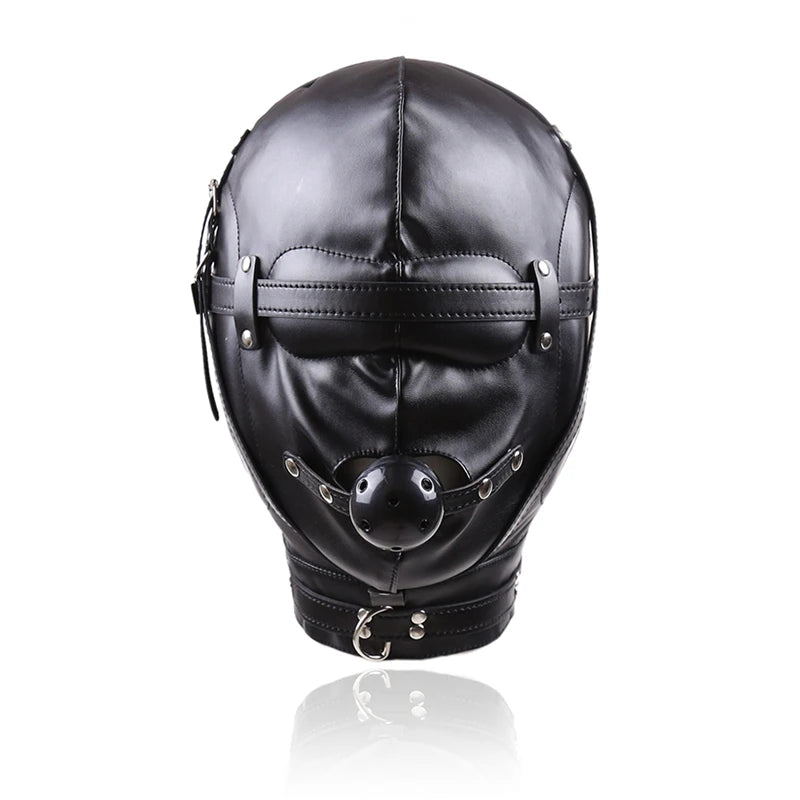 Leather Sensory Deprivation Hood