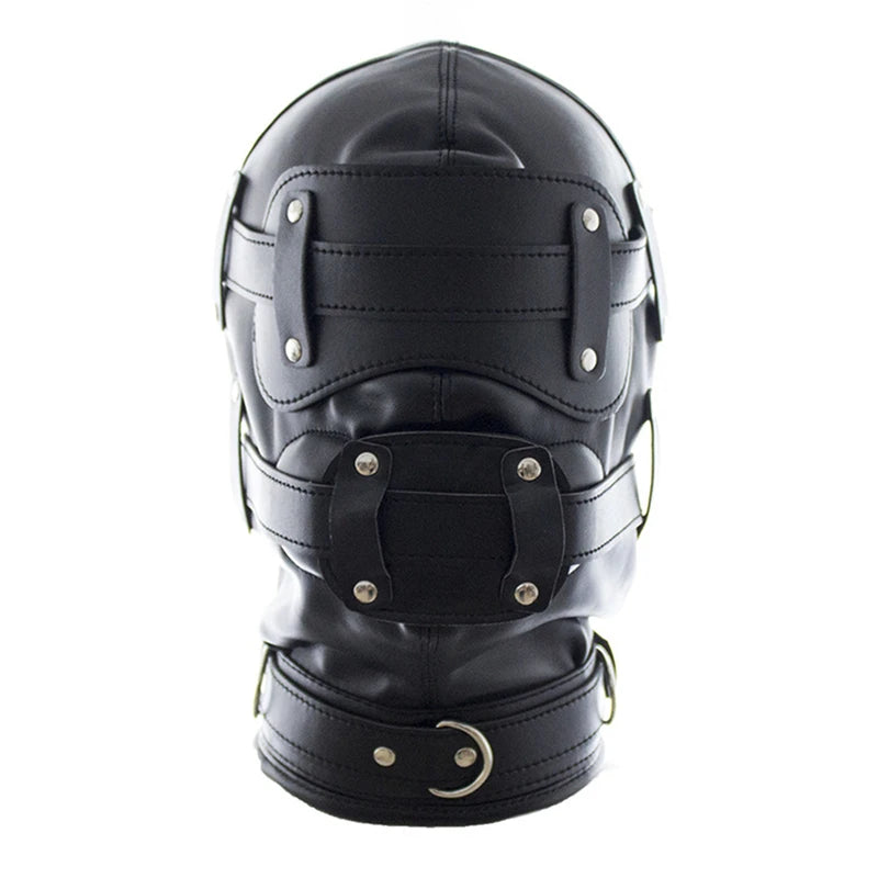 Leather Sensory Deprivation Hood