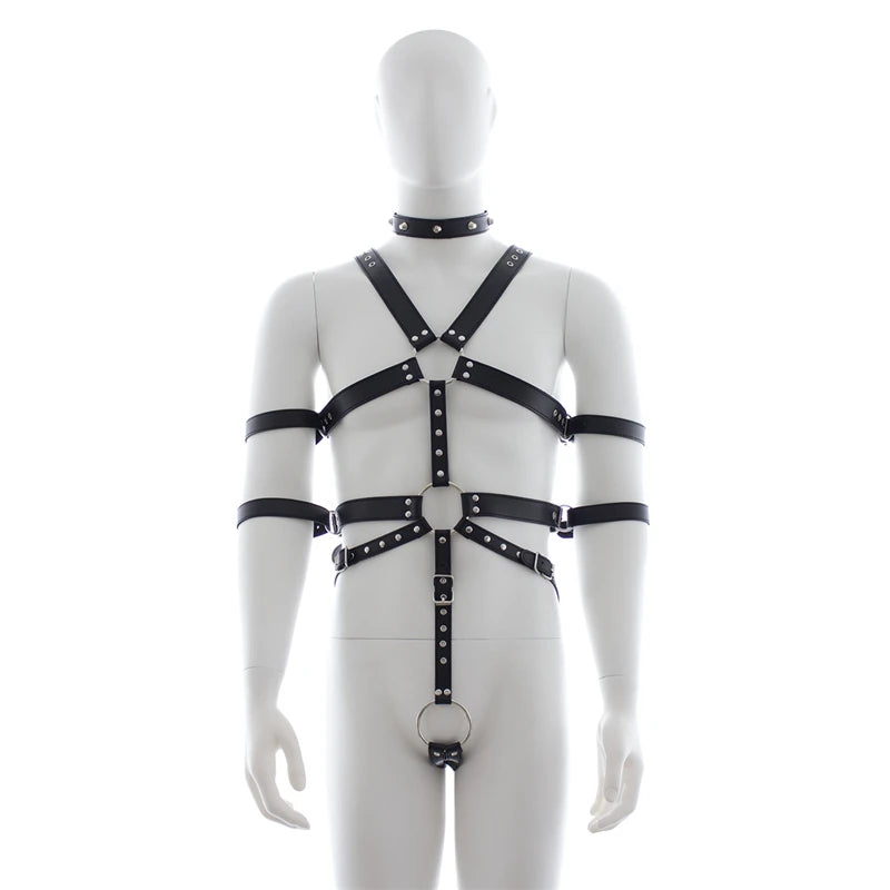 Fetish Leather Chest Harness