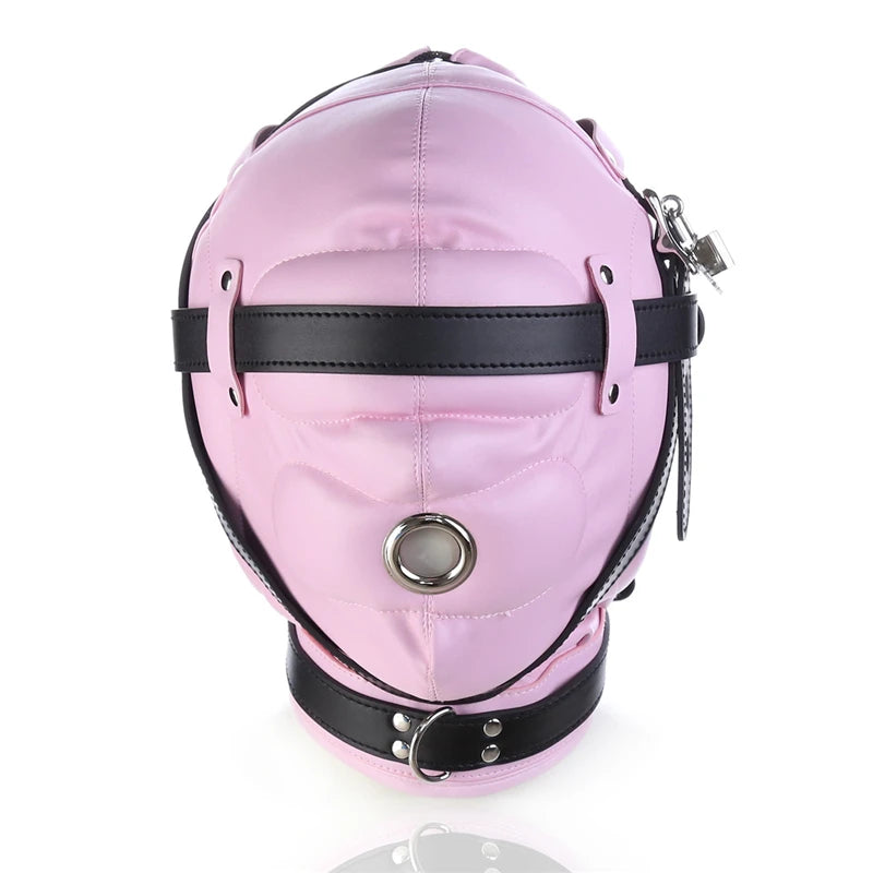 Leather Sensory Deprivation Hood