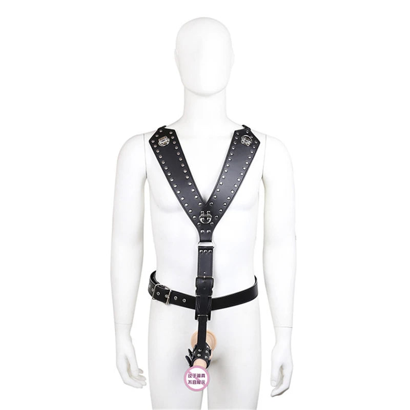 Fetish Leather Chest Harness