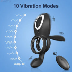 Vibrating Cock Ring for Men