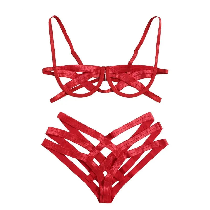 Bondage Cage Lingerie Set