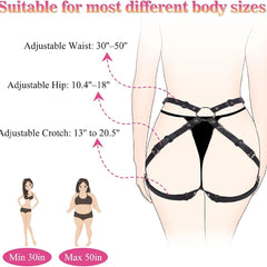 Strap on Dildos Pants for Lesbian Harness BDSM Pussy Realistic Anal Pants Sex Toy with Rings for Women Erotic Dick Sex Toys