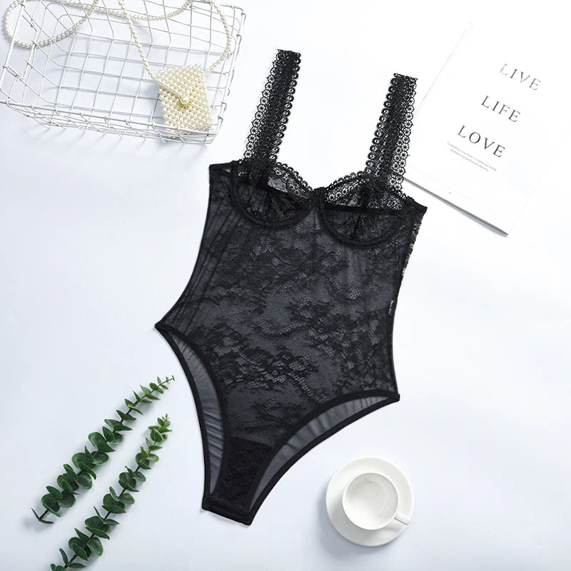 Floral Lace Bodysuit