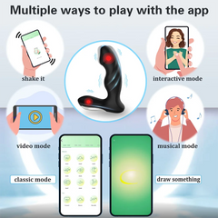 Bluetooth Anal Vibrator Plug