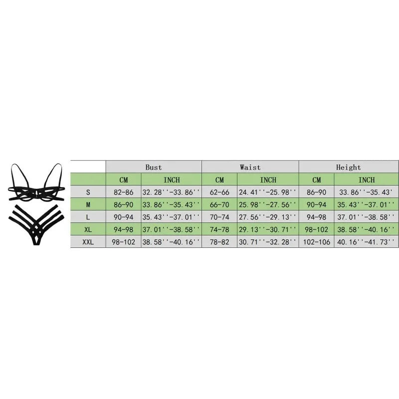 Bondage Cage Lingerie Set