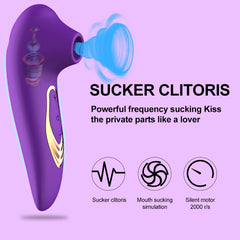 Clitoral & Nipple Sucker Vibrator