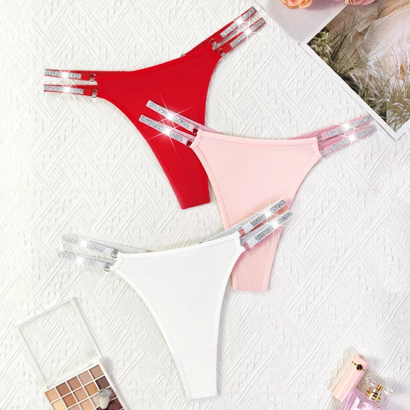 3pc Sexy Thong Set