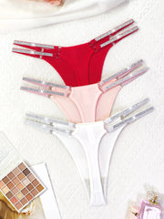 3pc Sexy Thong Set