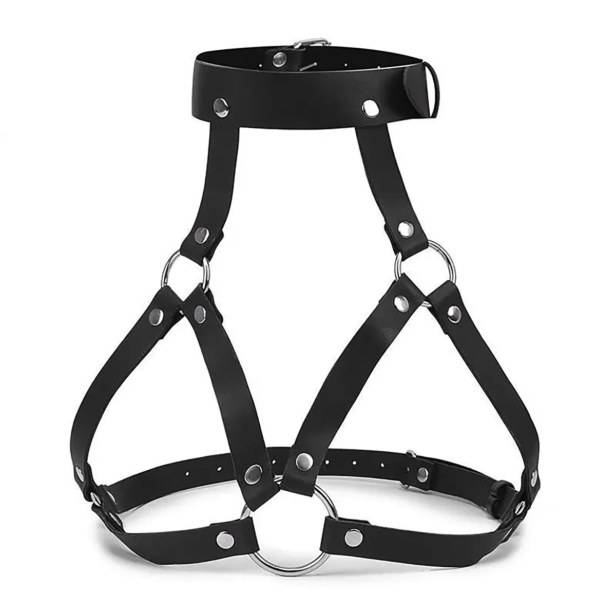 Leather Harness Corset