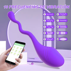 Bluetooth G-Spot Egg Vibrator