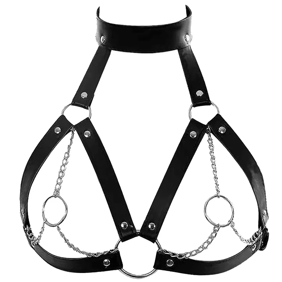 Leather Harness Corset