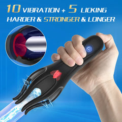 Glans Licking Vibrator Masturbator