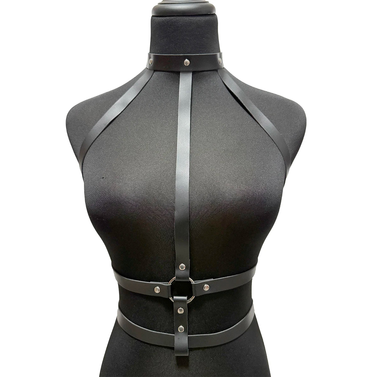 Leather Harness Corset