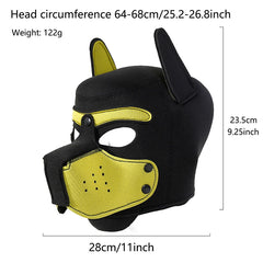 Dog Hood Puppy Mask