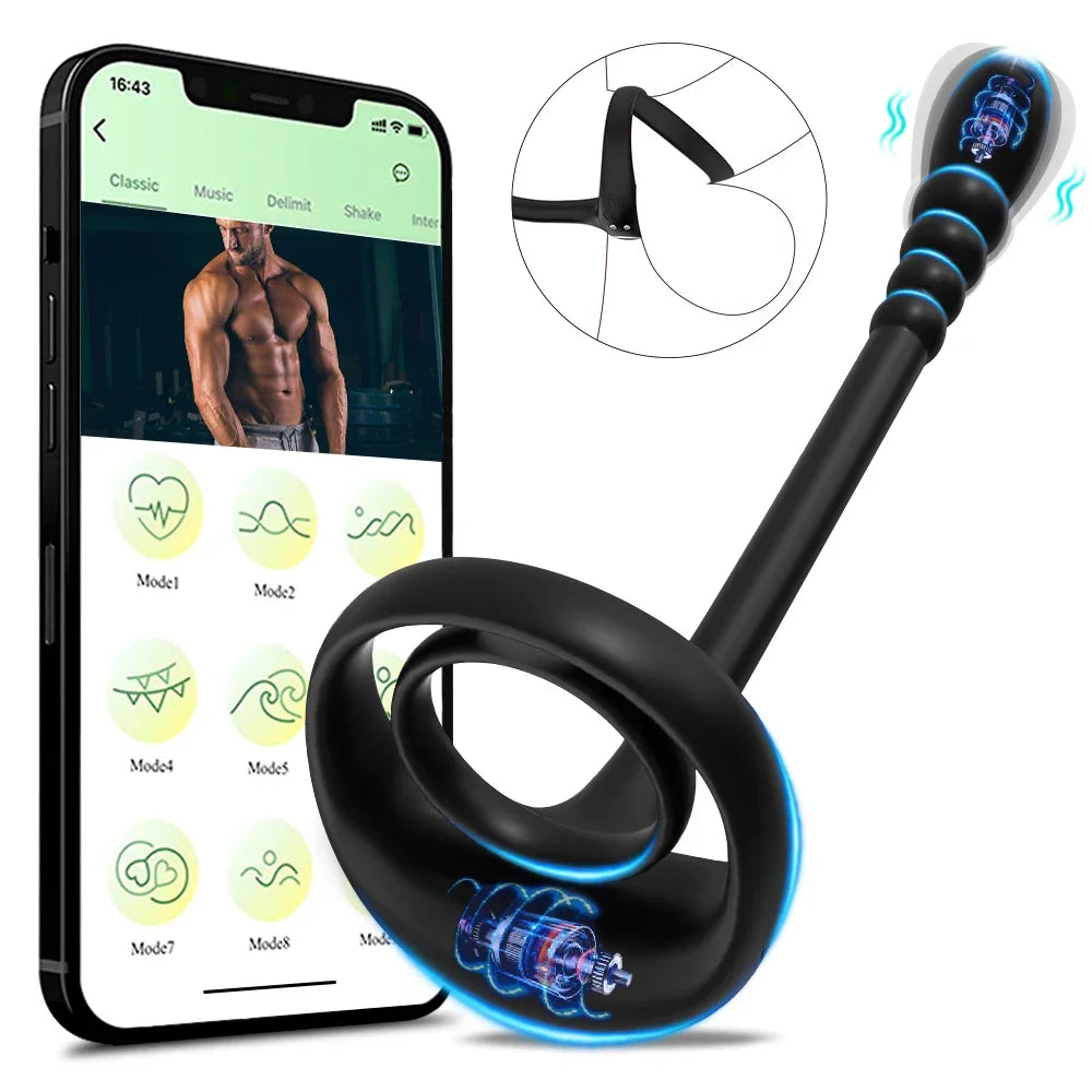 App-Controlled Prostate Vibrator