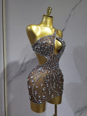 2025 Backless Diamond Gown