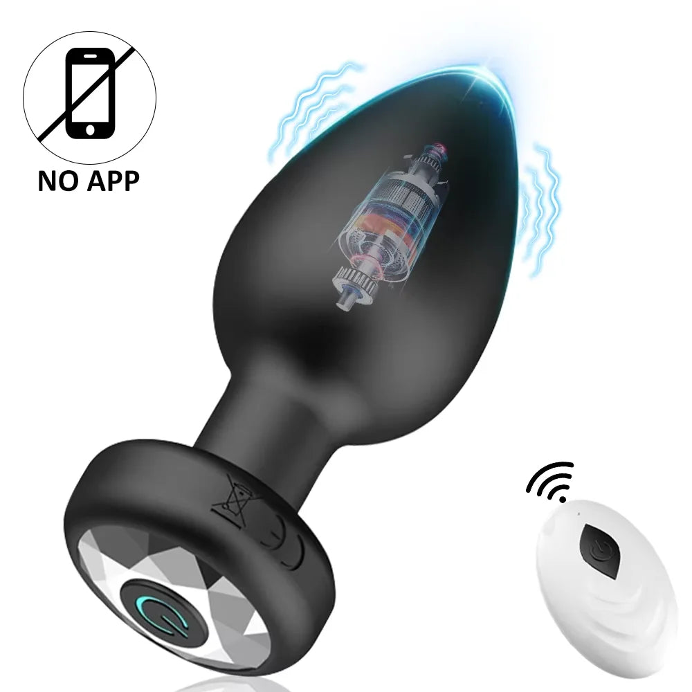 Bluetooth Anal Vibrator Plug